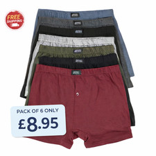 6  PACK  MENS CLASSIC BOXER